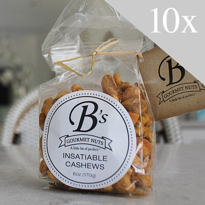 Case - Insatiable Cashews Case (qty 10 / per case)