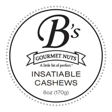 Load image into Gallery viewer, Case - Insatiable Cashews Case (qty 10 / per case)