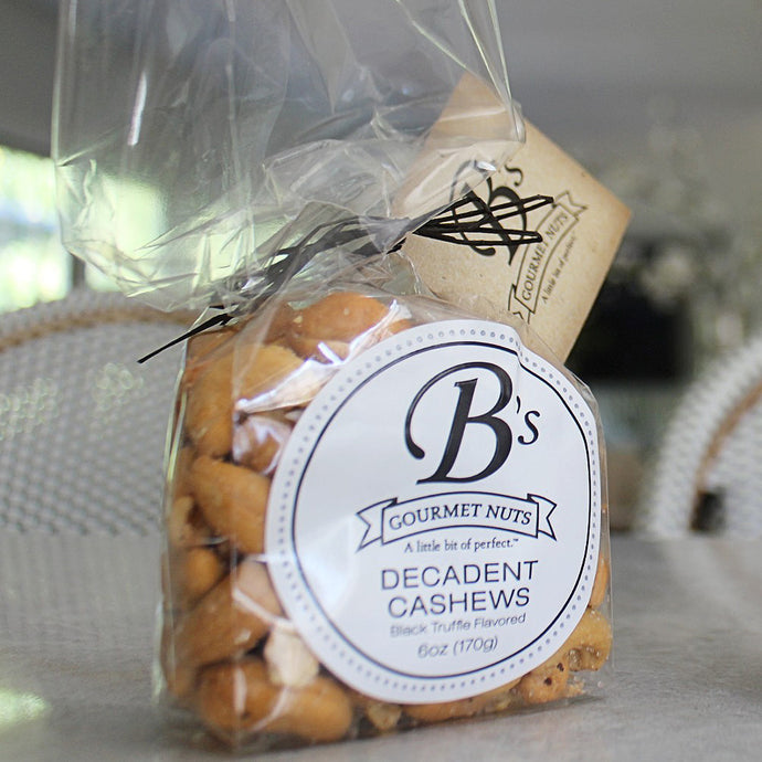 Single Bag - Decadent Cashews (Delicately flavored with Black Truffle)